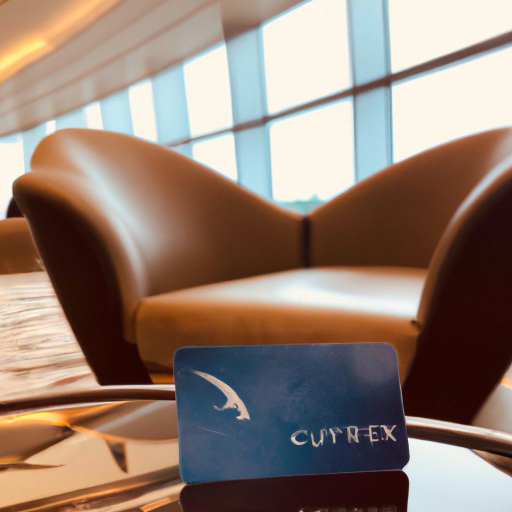 Illustration of "American Express Unveils Exclusive Centurion Lounge at Washington, D.C. Airport"