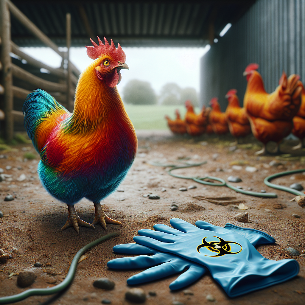 Illustration of Bird Flu Outbreak Hits Colorado Poultry Workers