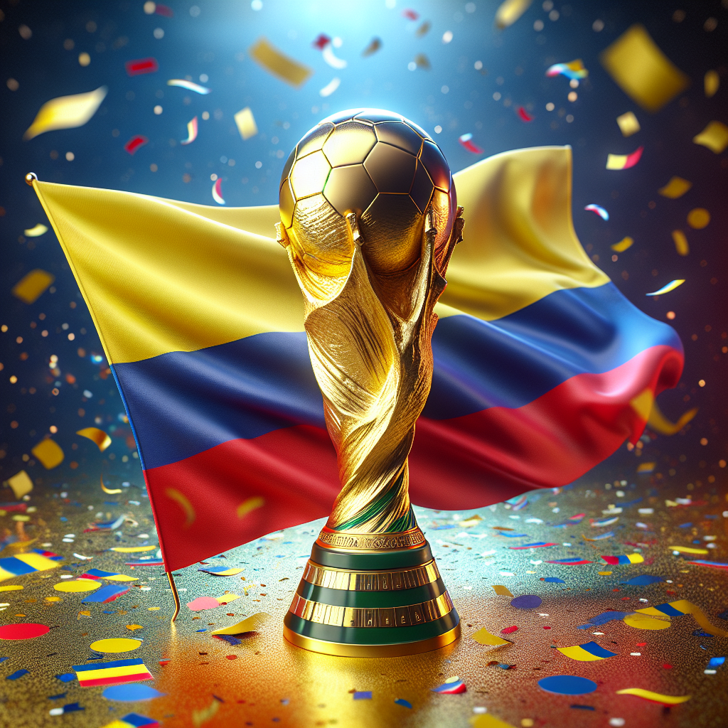 Illustration of Colombia Clinches Thrilling Victory to Reach Copa America Final