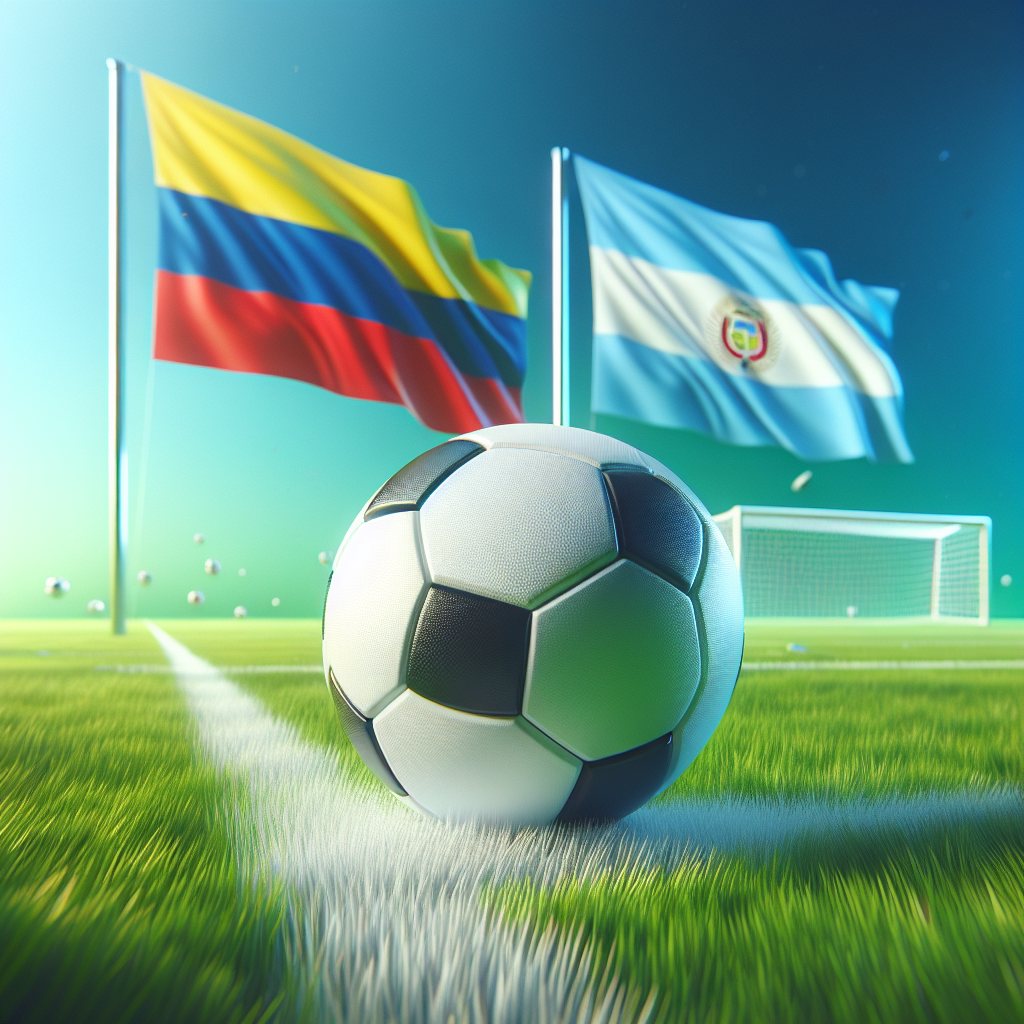 Illustration of Colombia vs Argentina: Clash for Copa America Glory