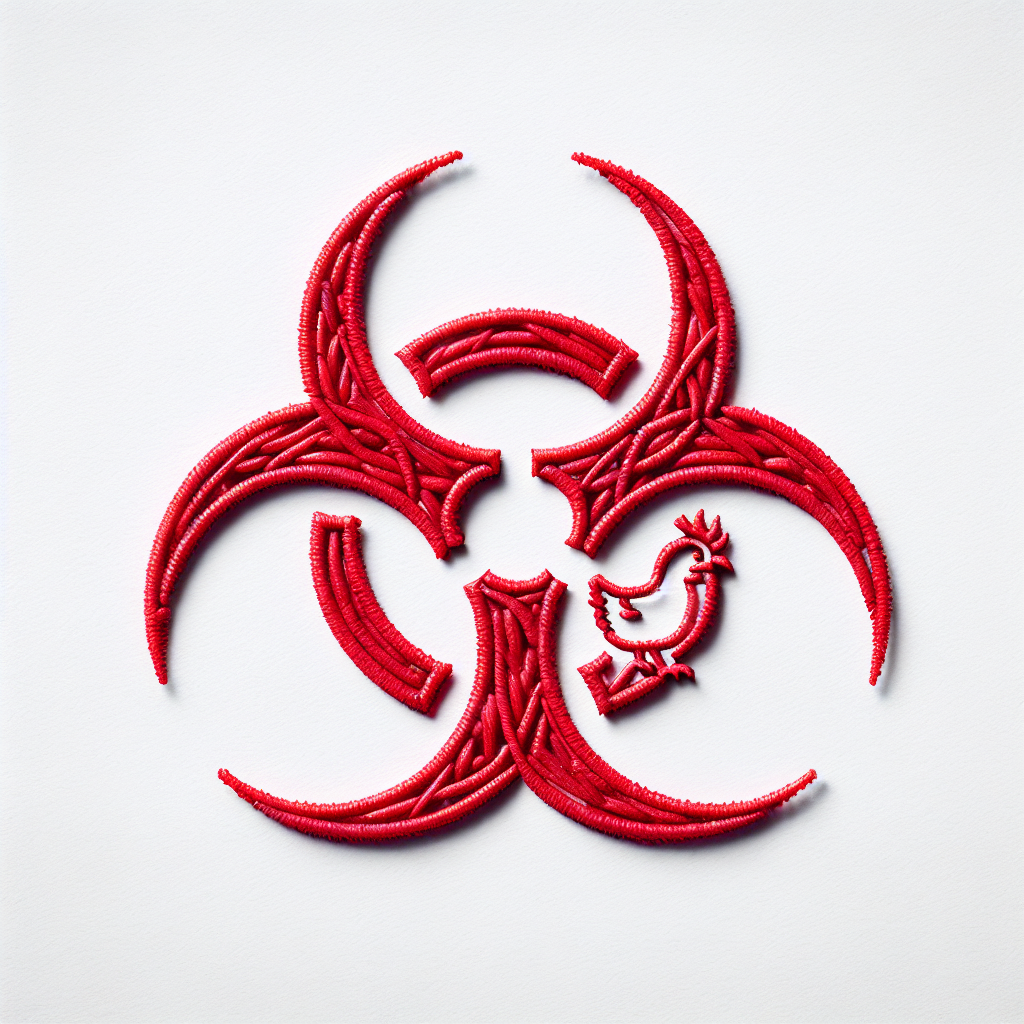 Illustration of Colorado Poultry Workers Contract Bird Flu: CDC Confirms Cases