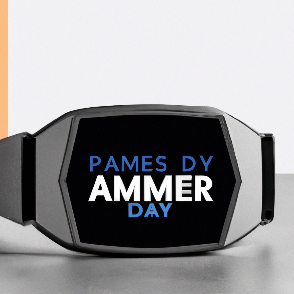 Illustration of "Discover the Best Fitness Tracker of 2024 on Amazon Prime Day!"