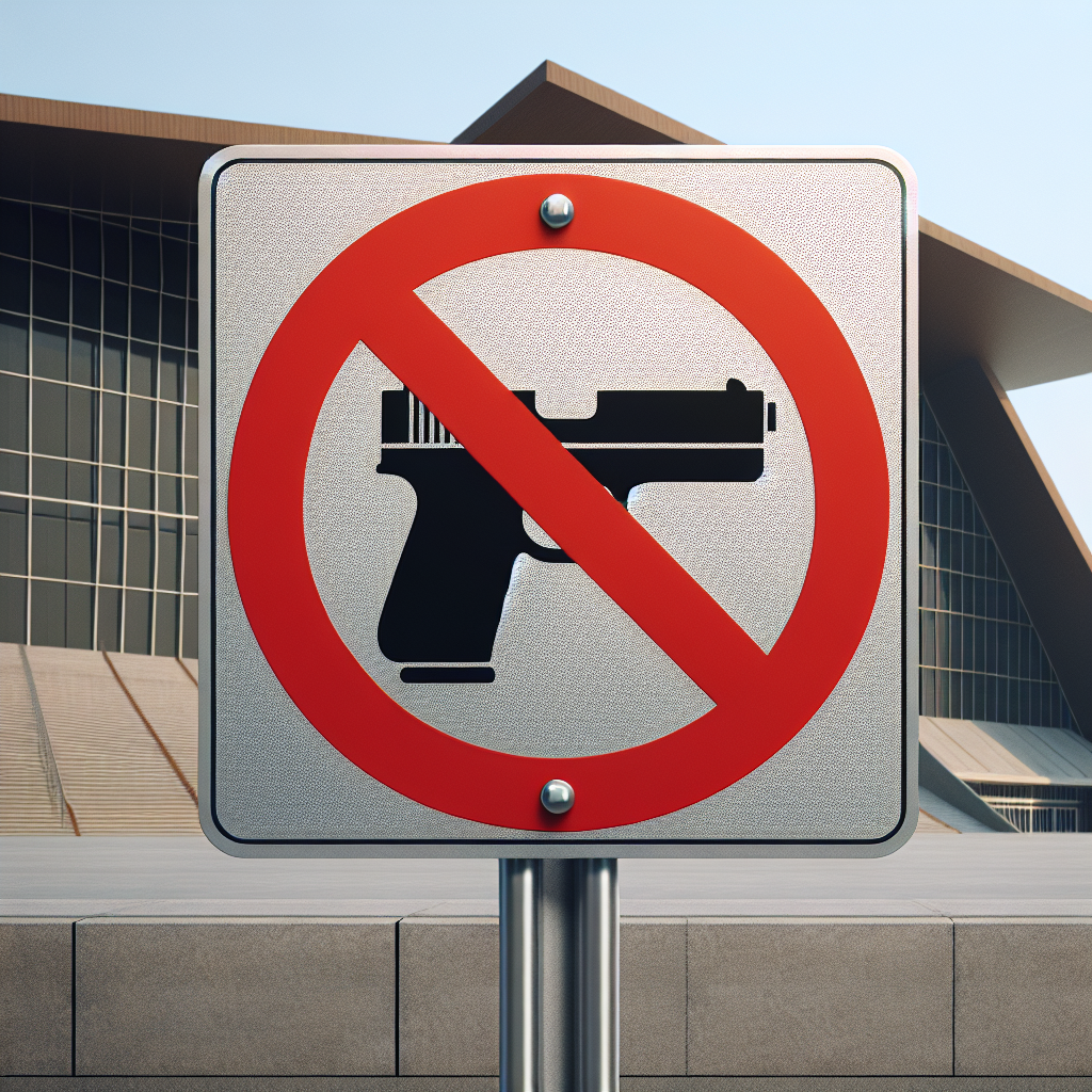 Illustration of Firearm Policy at Milwaukee Convention Sparks Debate