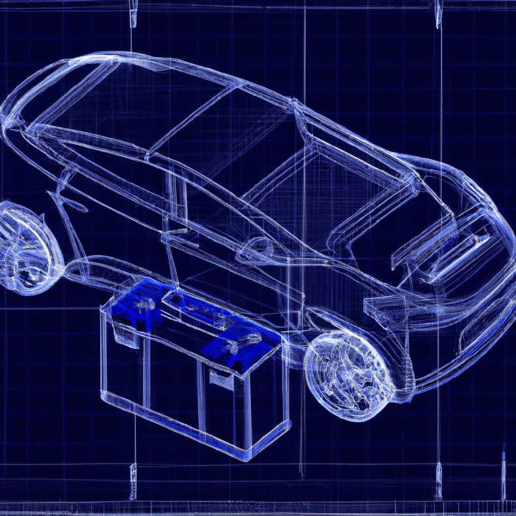 Illustration of GM's Ambitious Electric Vehicle Production Goal Faces Uncertainty