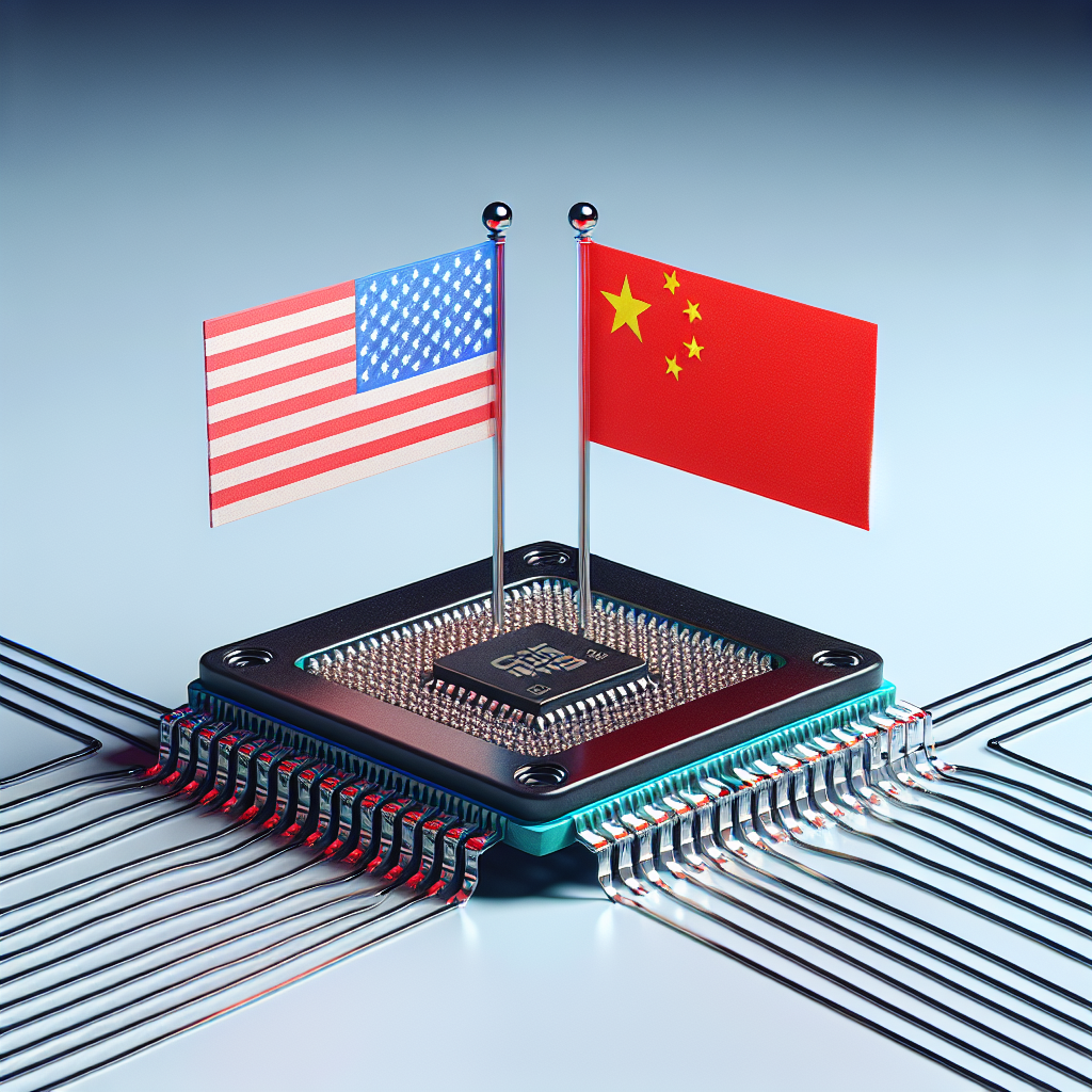 Illustration of How U.S. Trade Restrictions Impact China's AI Advancement