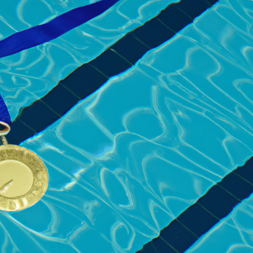 Illustration of Katie Ledecky Makes History with 12th Olympic Medal