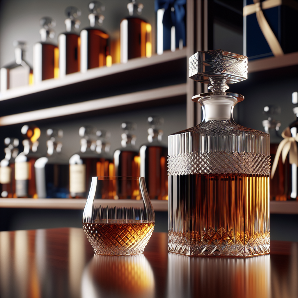 Illustration of Luxury Spirits Collectors Driving Million-Dollar Sales