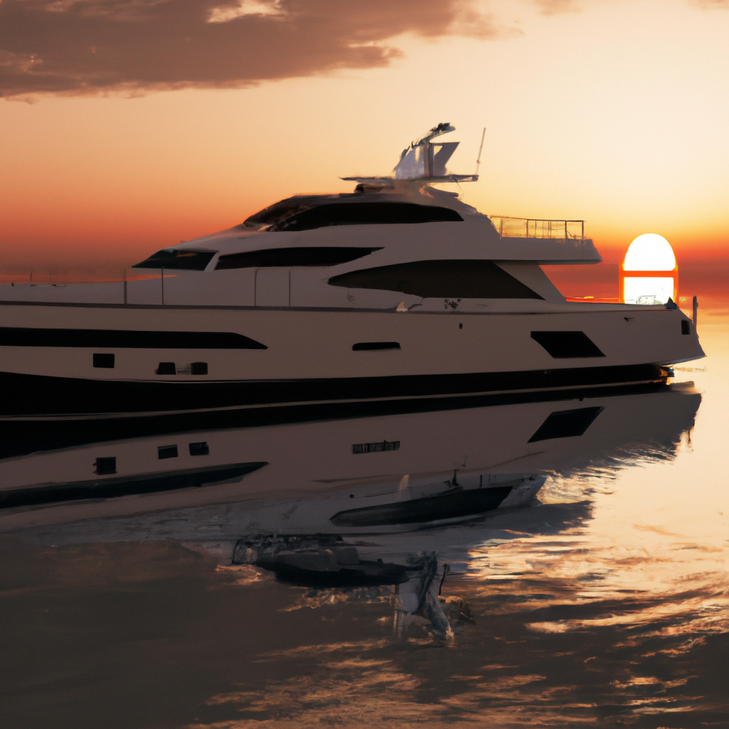 Illustration of Luxury Yacht Industry Sets Sail to New Heights