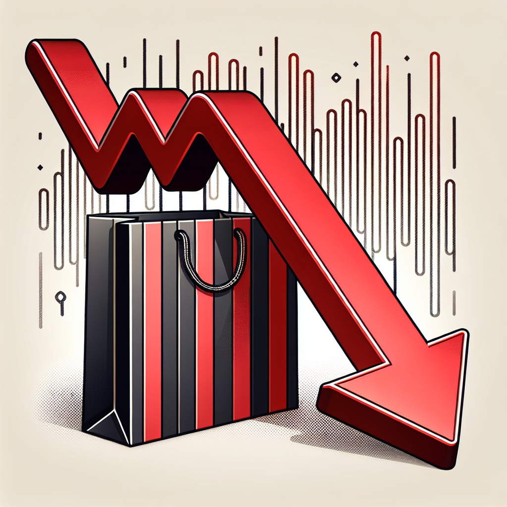 Illustration of "Macy’s Terminates Collaboration with Investment Funds Amid Stock Plunge"