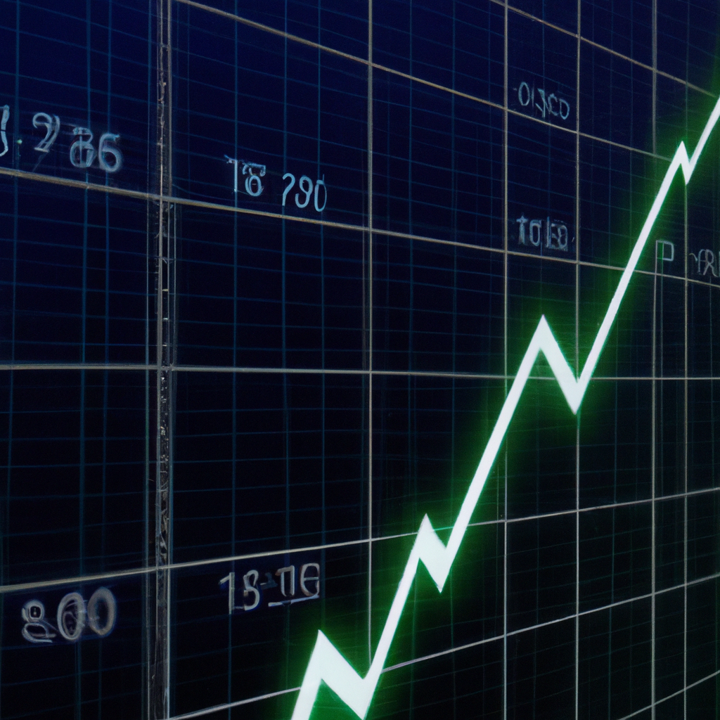 Illustration of "Market Surges as Investors Anticipate Key Interest Rate Cut"