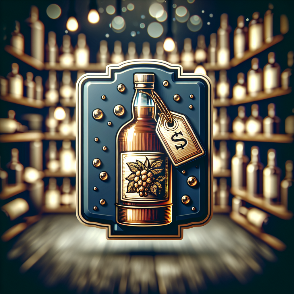 Illustration of Million-Dollar Booze: Inside the World of High-End Alcohol Collecting