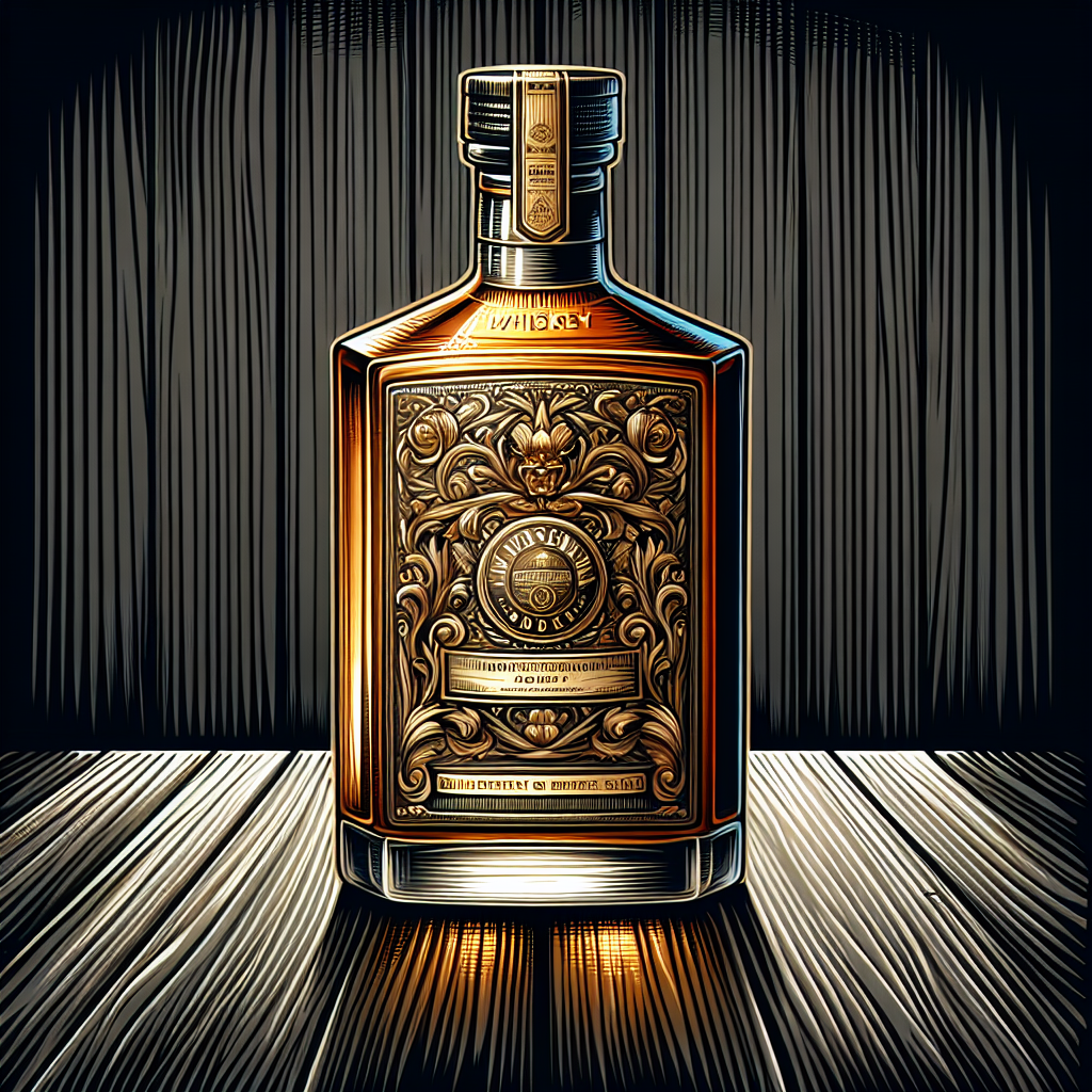 Illustration of Million-Dollar Booze: Inside the World of High-End Alcohol Collecting