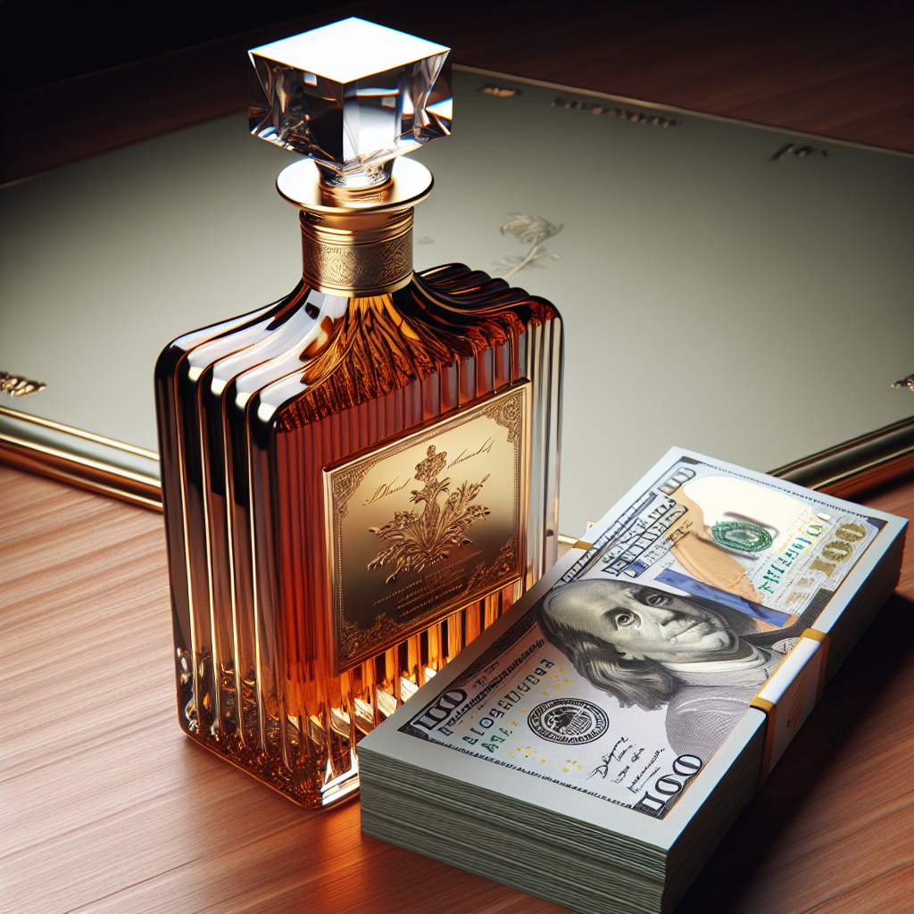 Illustration of Million-Dollar Booze: The World of High-End Alcohol Collecting