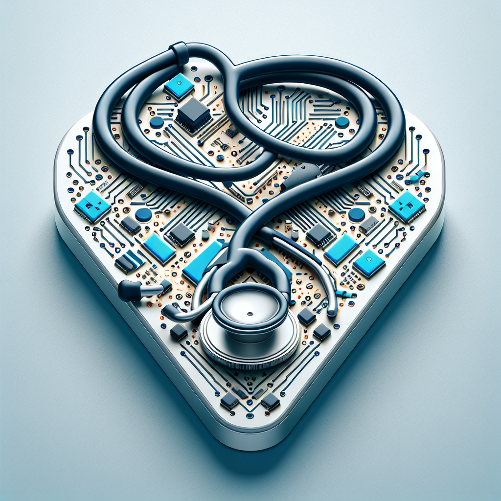 Illustration of New breakthrough in cancer research - using AI to predict treatment effectiveness and outcomes.