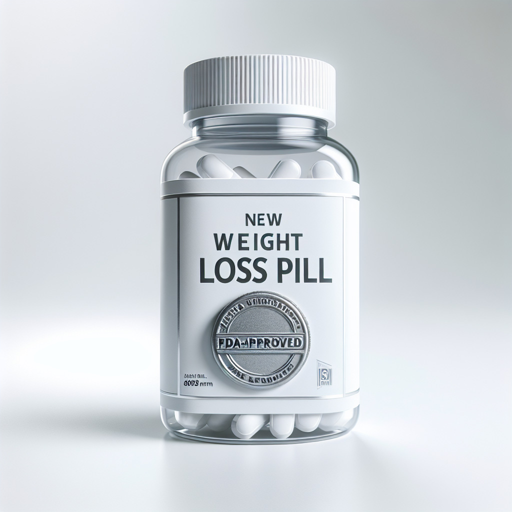 Illustration of Revolutionary Weight Loss Pill Advancement and FDA Decision Shake Pharmaceutical Market