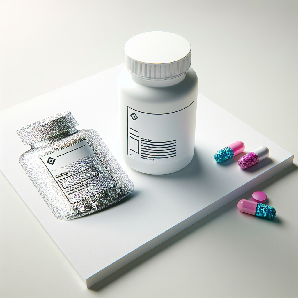 Illustration of Revolutionary Weight Loss Pill Advances in Competitive Market