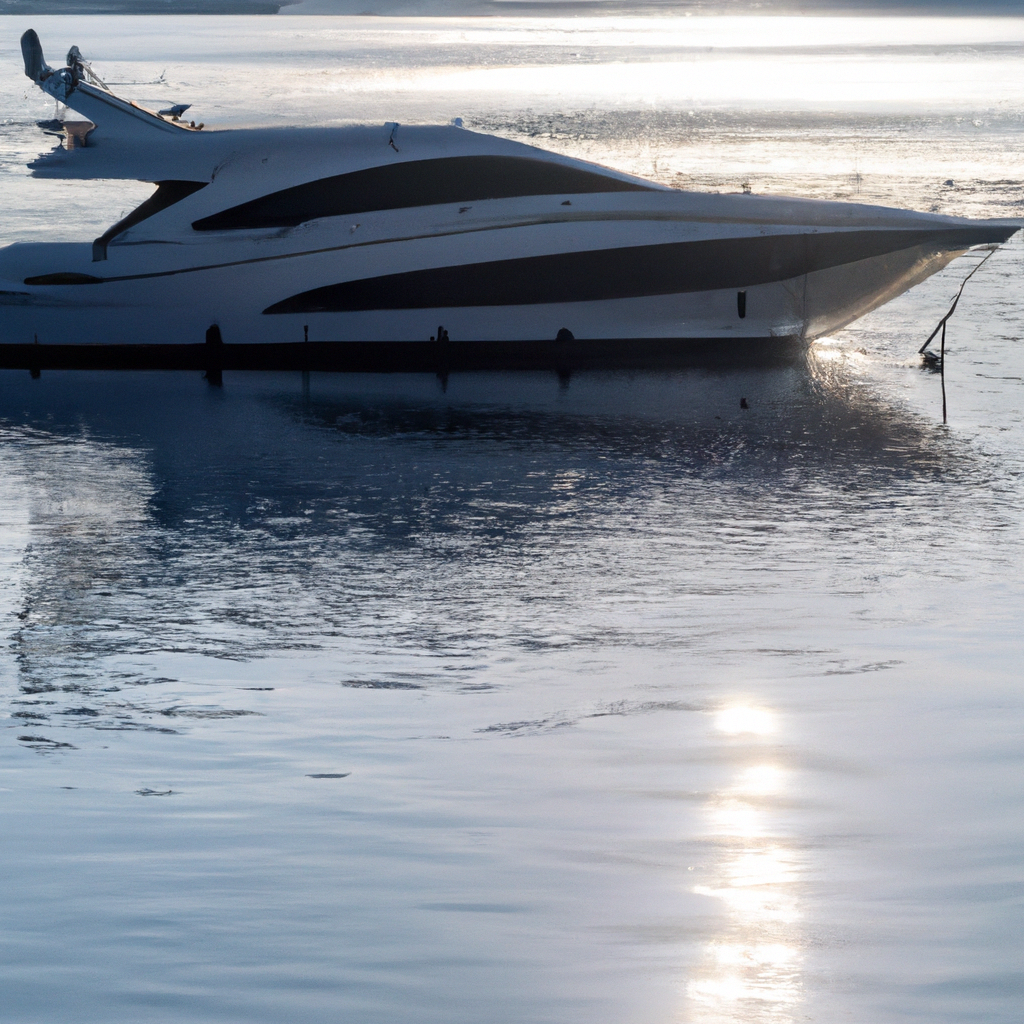 Illustration of "Rise of Electric Yachts: A Luxury Boating Revolution"