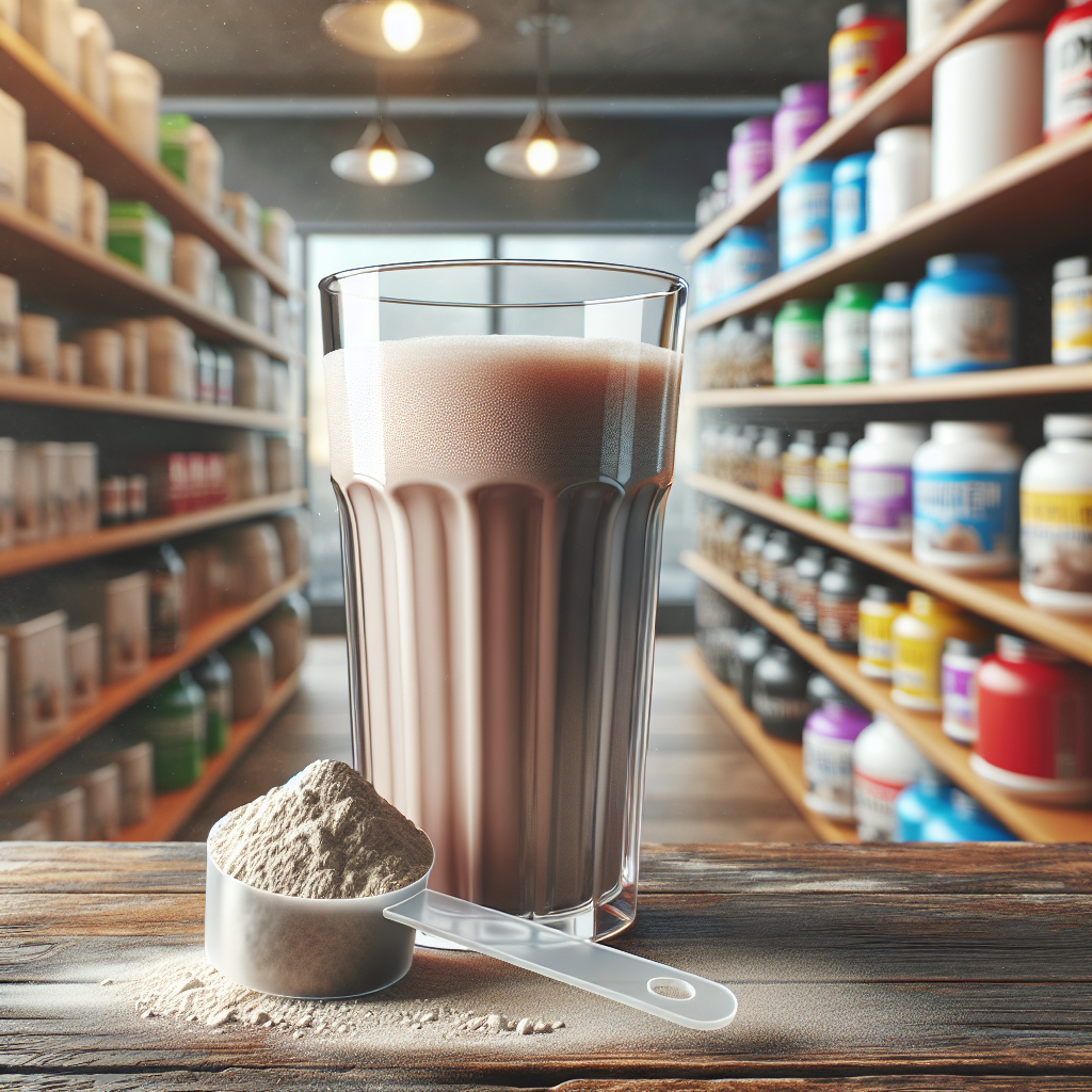 Illustration of Rising Demand: High-Protein Products Surge in Sales