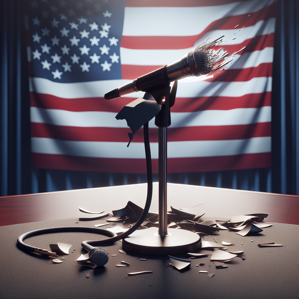 Illustration of Tech and Business Leaders Condemn Assassination Attempt on Former President Trump
