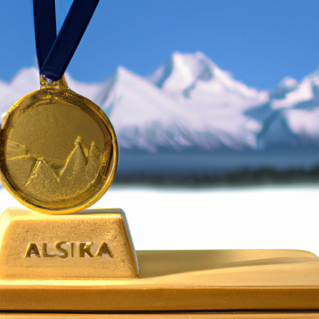 Illustration of Alaskan Cyclist Makes Olympic History with Gold Medal Win