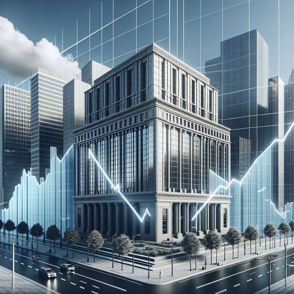 Illustration of "Banks Prepare for Increased Risks Amid Rising Interest Rates"