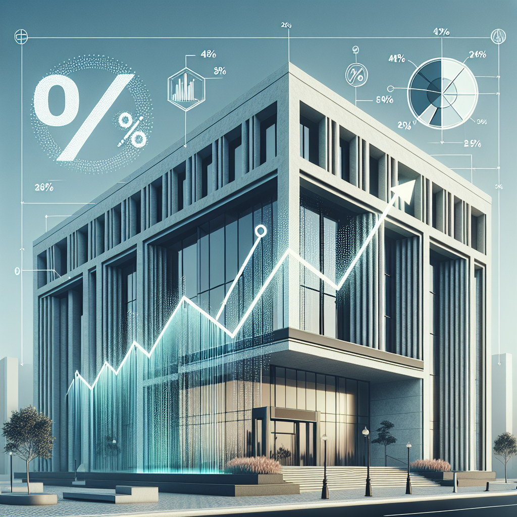 Illustration of Banks Prepare for Increased Risks Amid Rising Interest Rates and Inflation