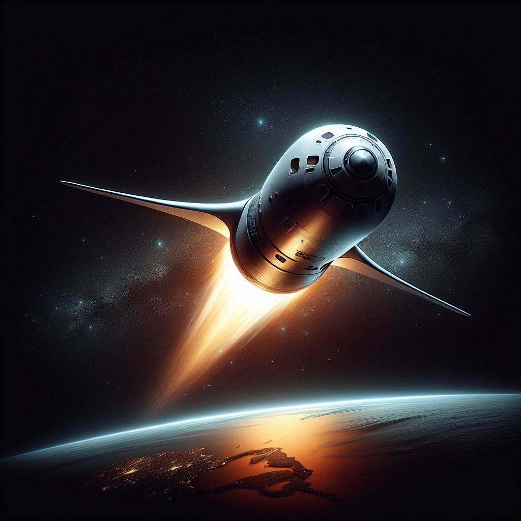 Illustration of "Boeing Starliner Crew Receives Promising News for Earth Return"