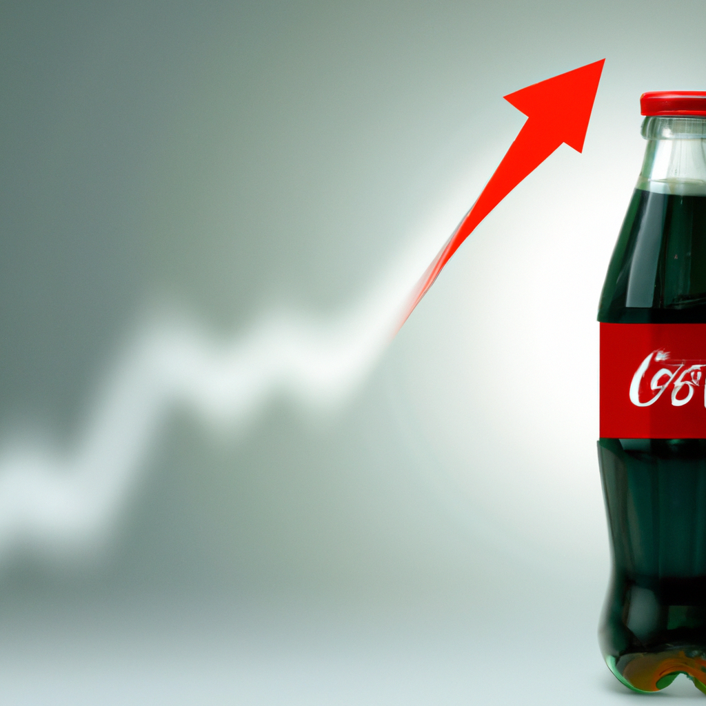 Illustration of Coca-Cola's Forecast Soars Despite U.S. Sales Slump