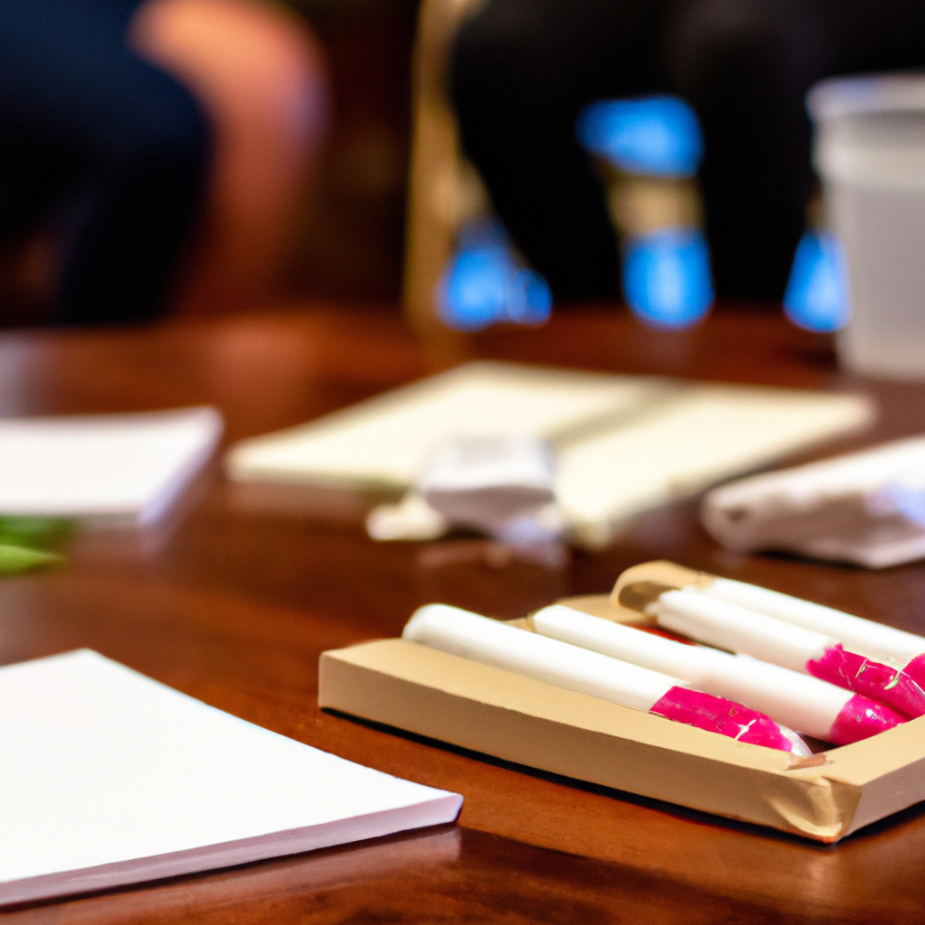 Illustration of "Controversy Over Minnesota's New Free Menstrual Products Law Sparks National Debate"