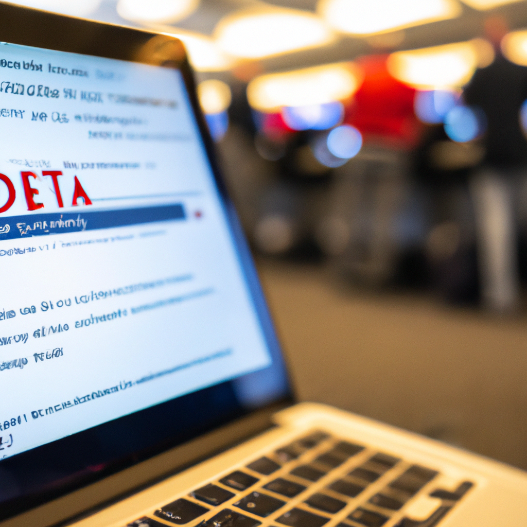 Illustration of Delta Airlines Under Scrutiny: Flight Cancellations Spark Consumer Complaints