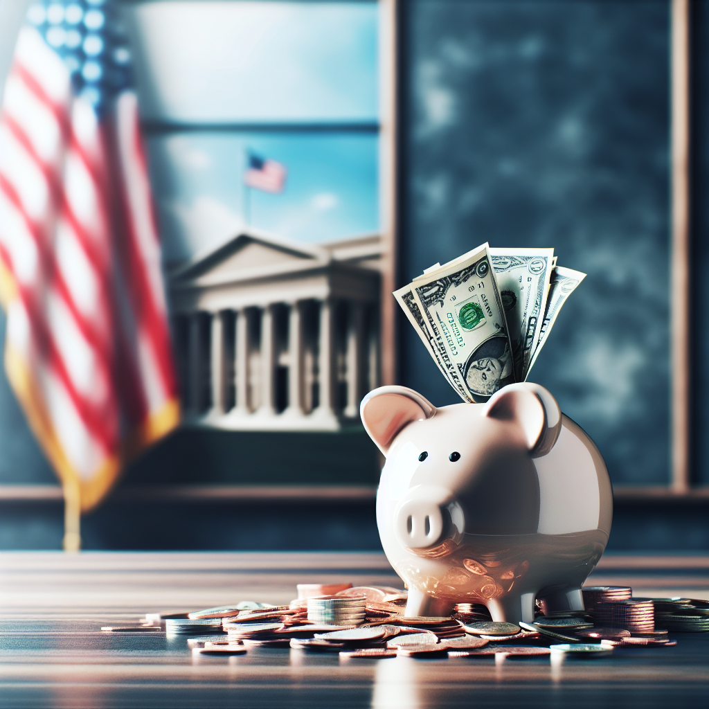 Illustration of Democratic Fundraising Skyrockets After Biden's Announcement: What's Fueling the Surge?