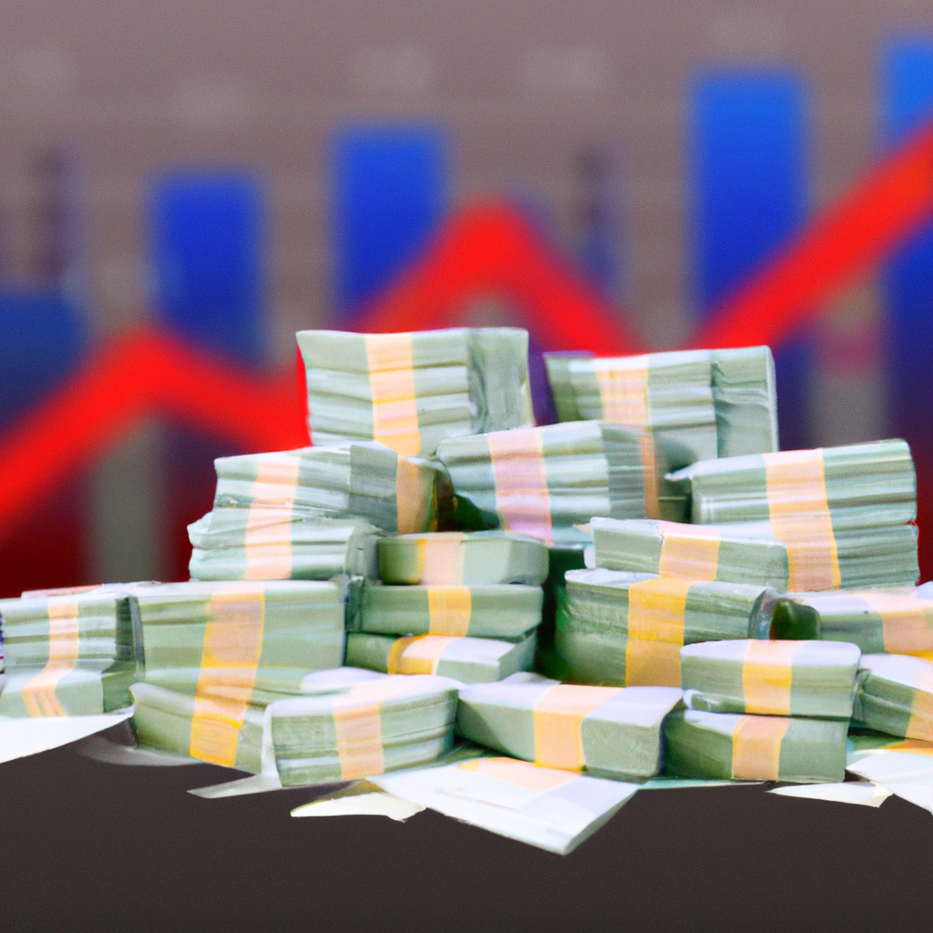 Illustration of Democrats Score Big: $100 Million in 48 Hours Post-Biden Announcement!