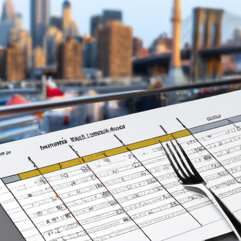 Illustration of Dining Dilemma: The Hunt for NYC's Toughest Restaurant Reservations