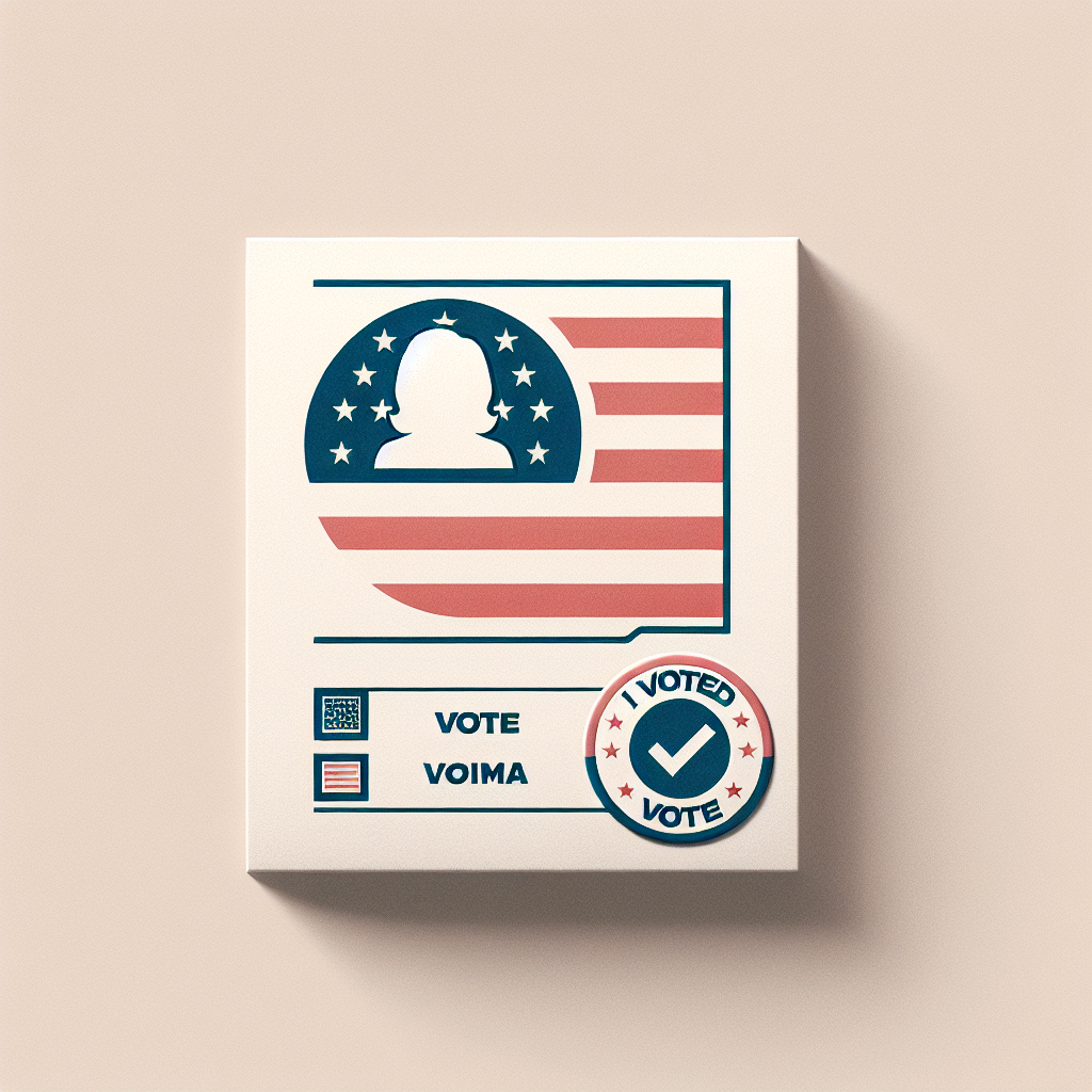 Illustration of Former President Jimmy Carter's Surprise Political Goal at 100: Voting for Kamala Harris