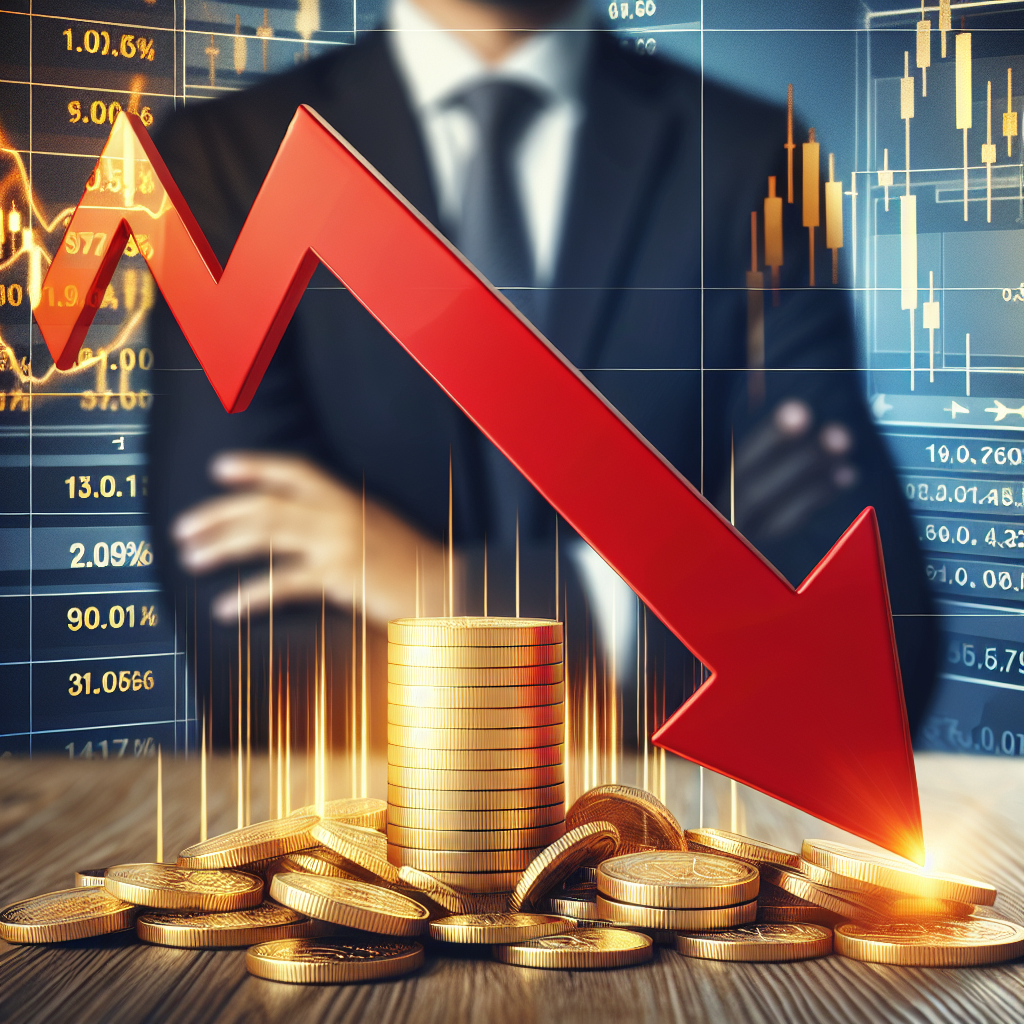 Illustration of "Friday Plunge: Stocks Dive as Jobs Report Sends Shockwaves"