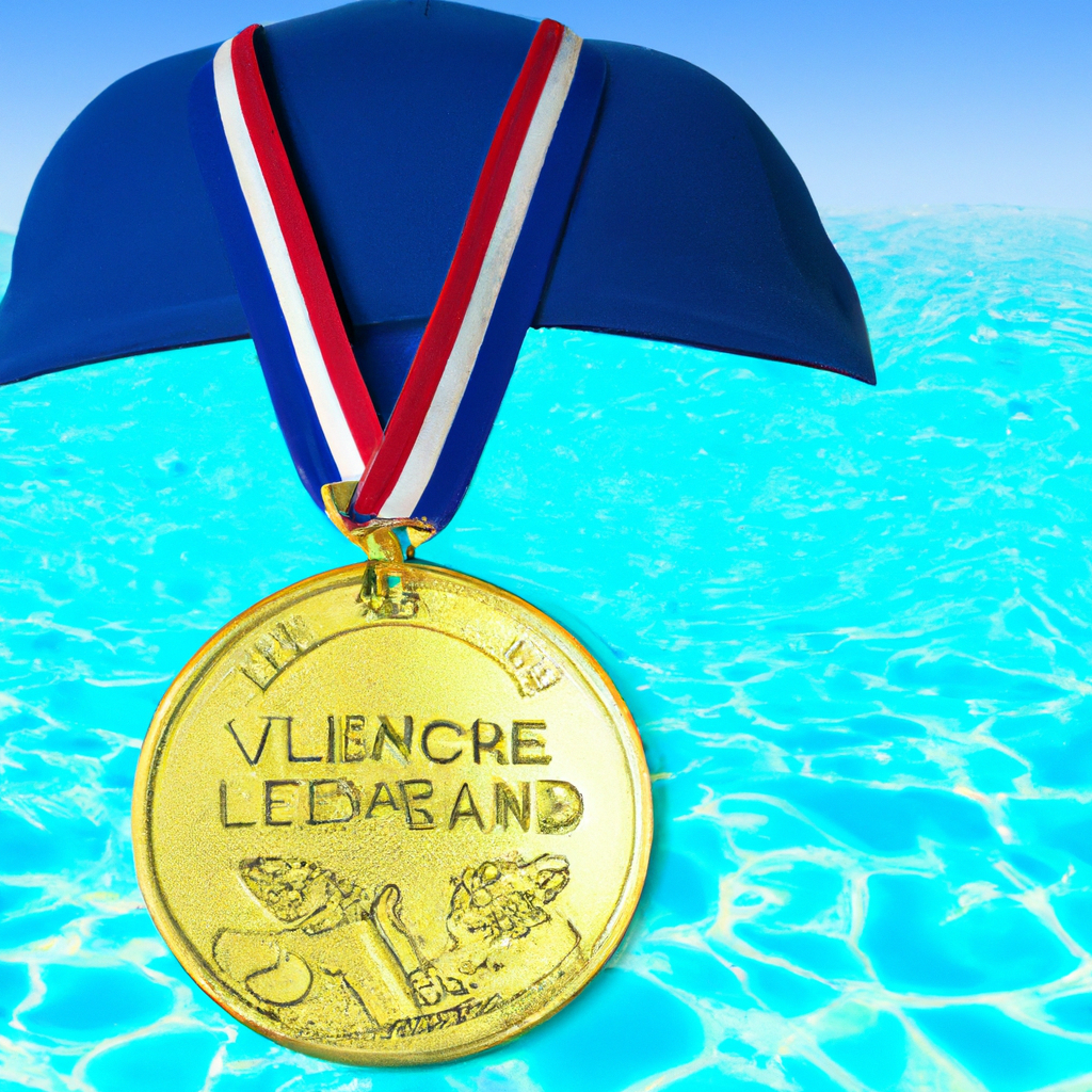 Illustration of From Rising Star to Olympic Sensation: Léon Marchand's Unstoppable Journey