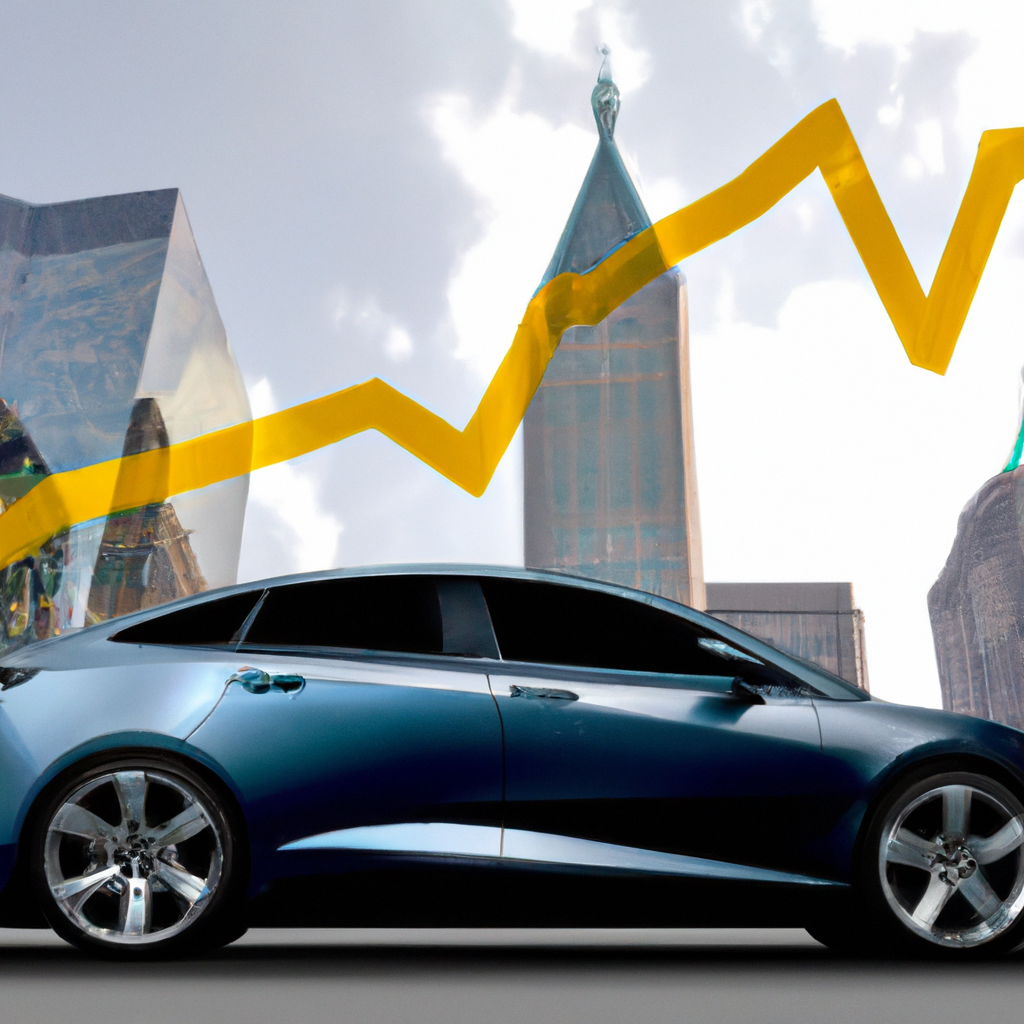 Illustration of GM's Financial Boost: 2024 Projections Revamped After Strong Q2 Performance