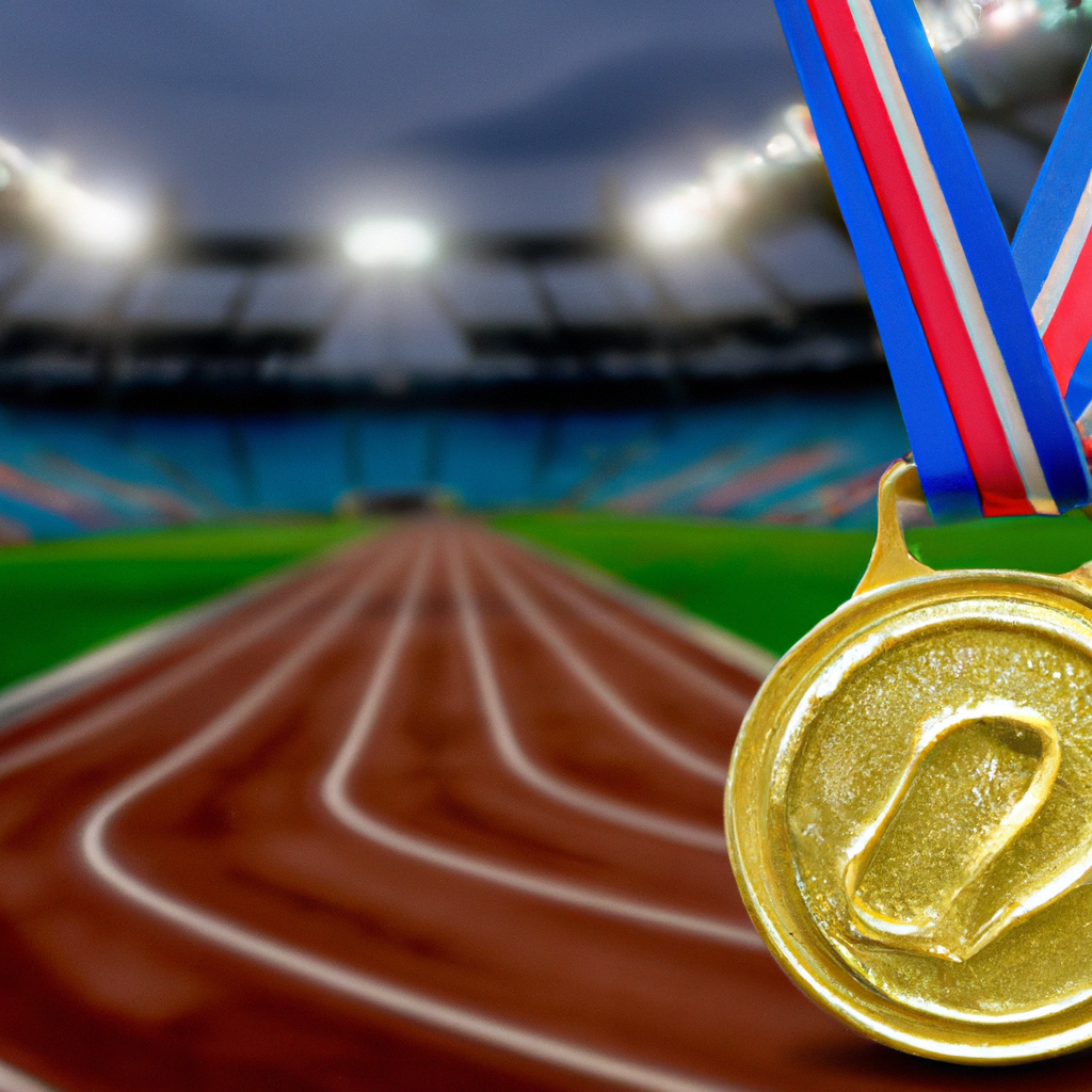 Illustration of Gabby Thomas Races to Gold in Paris: A Stunning Olympic Redemption!