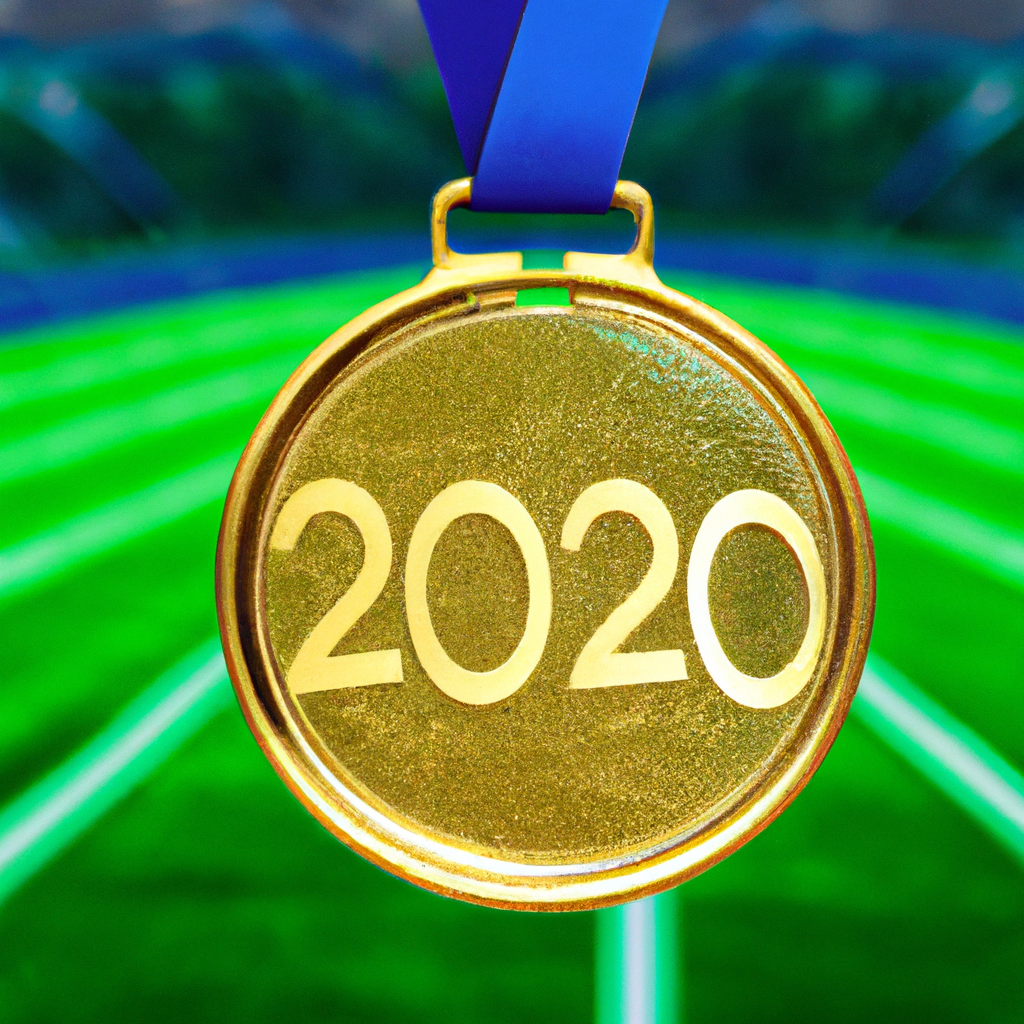 Illustration of Gabby Thomas Shines with Gold in 200m at Paris 2024!