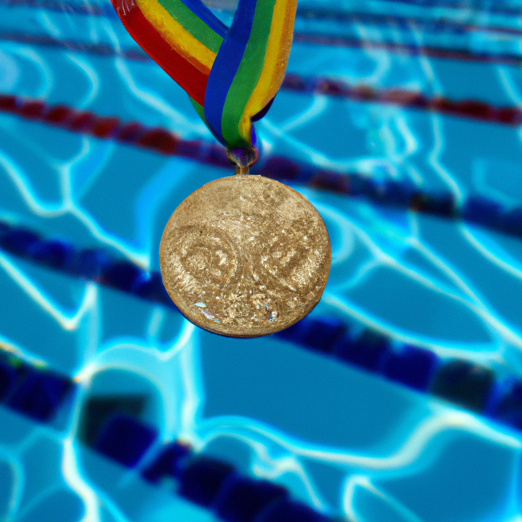 Illustration of Hollywood's Beloved Couple Makes a Splash at the 2024 Olympics!