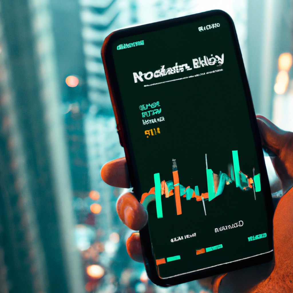 Illustration of Market Mayhem: Robinhood Halts Trading Amid Stock Slide