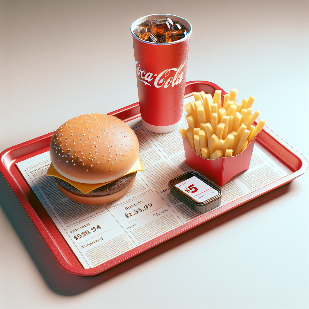 Illustration of McDonald's $5 Meal Deal: Profitable or Promotional?