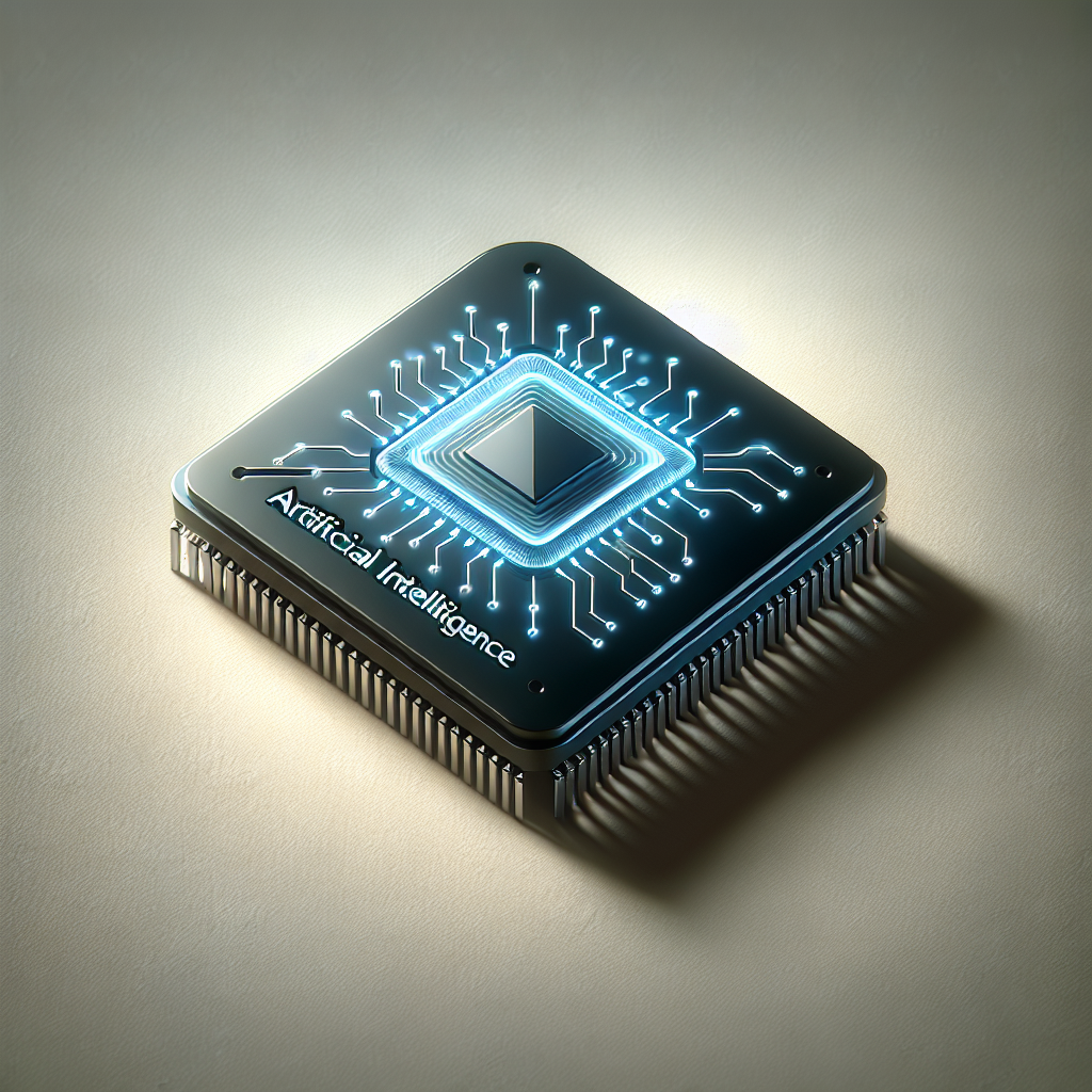 Illustration of "Nvidia's Secret Plan for New AI Chip Unveiled"
