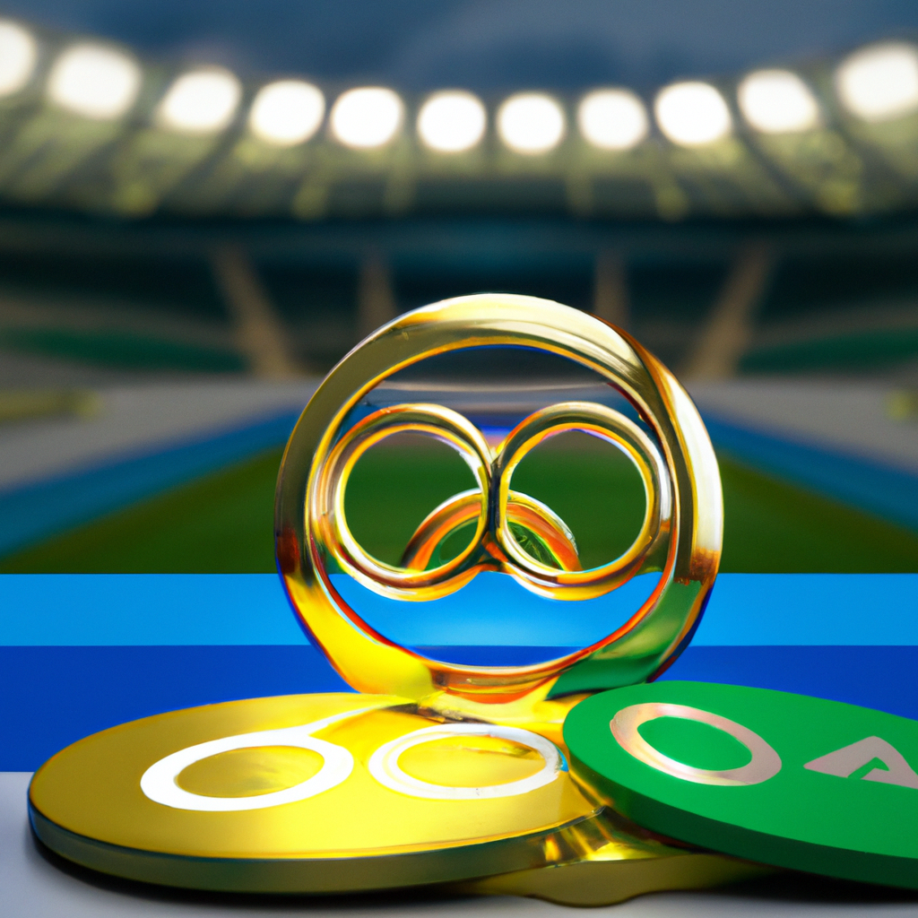 Illustration of Quincy Hall's Grit Wins Olympic Gold in Thrilling 400-Meter Final
