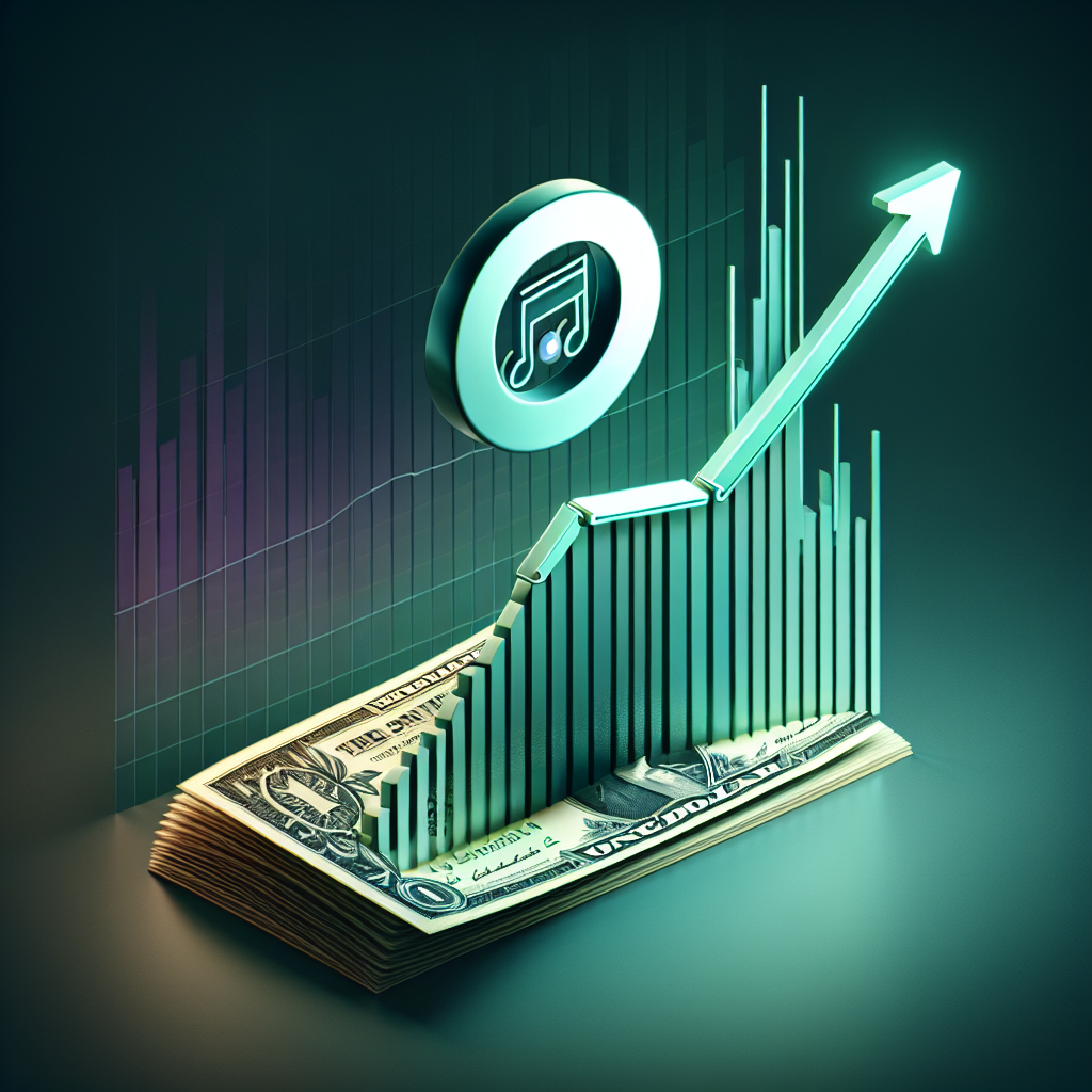 Illustration of Spotify Surges: Record Profits and Price Hikes Spark Excitement