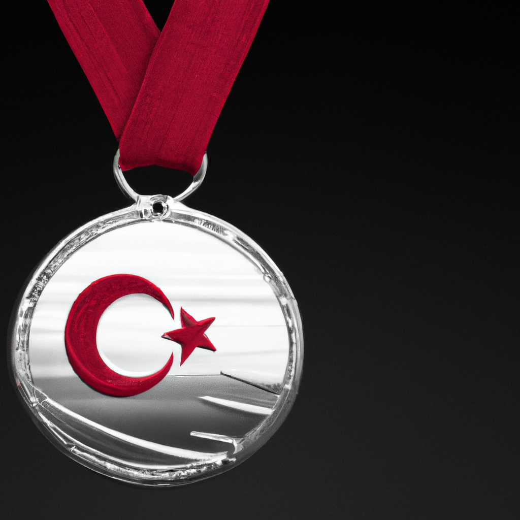 Illustration of Turkey's Unconventional Olympian: The Silver Medalist Who Shocked the World