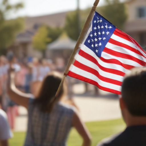 Illustration of A Flag, A Friendship: Uniting Patriots in Menifee