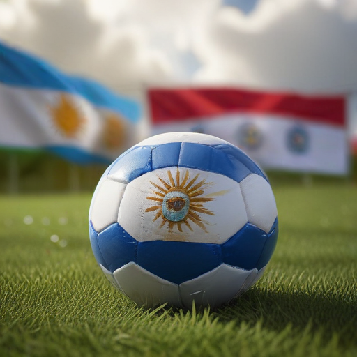 Illustration of Argentina vs Paraguay: The Ultimate CONMEBOL Showdown Awaits!