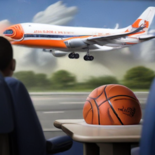 Illustration of Auburn Basketball Team's Flight Takes Unexpected Detour Amid In-Flight Scuffle