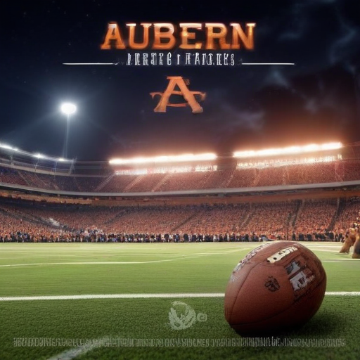Illustration of Auburn's Overtime Thriller: A Stunning Upset Over Texas A&M!